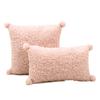Almofada de Veludo Teddy Estilo Ins Nórdico, Almofada Decorativa Macia de Pelúcia, Almofada para Sofá, Móvel de Cabeceira, Mesmo Estilo do Ins