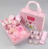 Set de 18 Piezas de Bolso Infantil Caja de Regalo Accesorios para el Cabello Estilo Coreano Pasadores Accesorios para el Cabello de la Princesa Corona Lazos Lindos Nuevo Estilo 2024