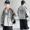 Chaqueta de Otoño para Niños, Estilo Primavera y Otoño, Nuevo Modelo 2026, Chaqueta de Trabajo Grande para Niños, Cortavientos para Niños, Fresca y Elegante