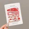Lindo pasador de pelo de gatito negro, moderno y versátil para mujeres, perfecto para sujetar el flequillo y el cabello lateral, con un diseño de pinza de pico de pato de alta gama