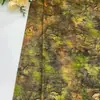 Nuevo Tejido Jacquard de Seda Tricolor Degradado Estilo Chino con Hilo Dorado para Vestido Qipao de Mujer