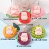 Sofá de Frutas Porquinho Copo Barraca de Rua Pequenos Artigos Populares Fofo DIY Resina Joias Acessórios Enfeites de Carro Ins