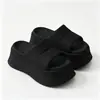 Sandalias de plataforma gruesa para mujer, de verano, para exteriores, modelo nuevo 2026, que aumentan la altura, antideslizantes, para la playa y el mar, chanclas para mujer