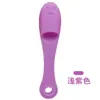 Cepillo Limpiador Facial de Silicona para Puntos Negros y Acné, Brocha de Maquillaje de Cerdas Suaves, Cepillo de Limpieza Facial para Poros de la Nariz, Dedo Limpiador