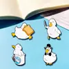 Broche Serie Pato de Dibujos Animados Insignia de Pato Ropa Bolsa Estuche para Lápices Broche de Pato Lindo Estilo Japonés En Stock Transfronterizo