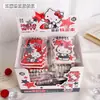 Cuaderno de espiral con forma de Hello Kitty, Cuaderno portátil de Hello Kitty con licencia oficial para estudiantes de primaria