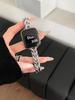 Banda de Metal con Forma de Espiga de Trigo y Diamantes Finos Adecuada para Apple Watch iWatch 12ª Generación 11/10
