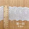Encaje de algodón soluble en agua Lolita ropa infantil accesorios de vestir accesorios de ropa encaje bordado encaje