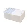Caja de Almacenamiento de Tela Oxford 600D Gruesa de Color Sólido con Estructura de Acero y Base de Polipropileno Lavable Organizador sin Tapa Plegable para Armario