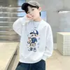 Sudadera para niño otoño 2026 nueva elegante sudadera de forro polar para niños, ropa cálida para niños de primavera y otoño