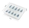 Wm14Pc Extractor de Tuercas para Tuercas Dañadas o Incompletas, Juego de Vasos Extractores para Tuercas Hexagonales
