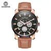 Reloj para Hombre Ochstin/Augusten Reloj de Cuarzo No Mecánico Cronógrafo de Seis Manecillas Correa Original Venta al por Mayor
