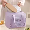 Bolsa de Almuerzo Cuadrada Moderna Runhui para Oficinistas, Bolsa Bento Portátil para Estudiantes, Bolsa Termo para Lonchera, Bolsa para Bolsa de Hielo
