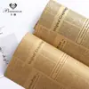 Papel de envoltura de flores periódico inglés retro papel kraft periódico viejo regalo floral diy ramo material de papel de envoltura