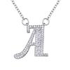 26 letras inglesas viaje romántico de la esposa con el mismo collar de letra clavícula coreana transfronterizo comercio exterior venta caliente