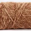 Hilo de Chenilla Brillante Peludo de Tres Hebras, Hilo para Zapatos de Ganchillo, Lana Gruesa para Tejer Suéteres, Bufandas, Gorros