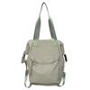 Mochila Transfronteiriça Estilo Coreano Simples Cor Sólida Casual Mochila de Viagem Versátil Moda Leve Grande Capacidade Dupla Finalidade Mochila Escolar