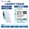Papel Térmico Etiqueta Três Provas 100X100 Etiqueta Autoadesiva em Branco Etiqueta para E-mail Expresso Sticker para Chá de Leite Etiqueta de Preço de Supermercado