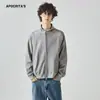 Roupas Masculinas Apo Transfronteiriças Masculinas Outono Tendência Patchwork Raglan Solta Gola Alta Jaqueta Cardigan Casual.