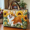 Bolsa de Ombro Tote Acolchoada com Estampa Moda Tendência Feminina Novo Produto 3D Transfronteiriço Temu Amazon