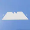 Lâmina Cerâmica Trapezoidal Chifre em T Lâmina Artística Lâmina Intermediária Durável e Livre de Ferrugem Lâmina Cerâmica Industrial