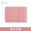 Molde de Silicona para Caramelo QQ Resistente a Altas Temperaturas Fruta Animal Chocolate Fudge Gelatina