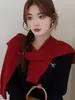 Cardigan Vermelho Encore de Outono Antecipado Manga Longa Feminino Peça Externa Primavera e Outono Novo Estilo Malharia Jaqueta Estilo Preguiçoso Tricô Top