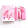 Vibrador Clitoriano Jinle Rose Carga Directa por USB Masturbador Femenino Cabeza Redonda Productos Sexuales Íntimos para Parejas Adultos