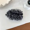 Pinza de Plátano de Organza con Puntos Corbata Cola de Caballo Alta Pinza Vertical Simple Moda Estilo Coreano Accesorios para el Cabello Coreanos Sensación de Lujo Ligero Pinza para el Cabello para Mujeres