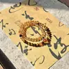 Pulsera de Cristal de Torre Amarilla Natural para Mujer Nueva Citrino Chino Ágata Roja Pulsera Diseño de Nicho Lujo Ligero de Gama Alta