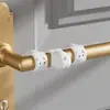 Manija de puerta almohadilla anticolisión tope de puerta sin agujeros entrada de ventana nueva puerta de entrada a prueba de viento silenciosa puerta toque succión silicona