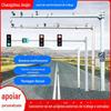 Poste de Monitoramento de Estrada de Tráfego Aço Inoxidável 3,6m Poste para Câmera Segurança Fabricante Suporte Personalizado Monitor