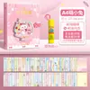 Álbum de Registro de Crescimento Infantil com Encadernação em Couro Quatro Estações da Vida Álbum de Fotos Transparente Álbum de Coleção de Certificados de Prêmios Livro Comemorativo
