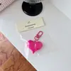 Llavero Corazón Grande Diseño de Nicho Ins Coreano Colgante para Pareja AirPods Colgante para Bolso Colgante Regalo