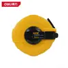 Cinta de Fibra Deli Tools Medición de Campo Resistente al Desgaste Alta Precisión Recubierta de Adhesivo Impermeable Cinta Métrica Multifuncional Caja Regla