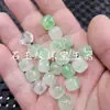 Azul mar antiguo estilo perla piedra de jade perlas sueltas perlas para cubitera rojo sandía con puntos verdes perlas espaciadoras pasantes accesorios para pulseras joyería