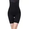 Ropa interior de cintura alta, talla grande, elástica, control de abdomen y levantamiento de caderas para mujer; shorts de seguridad anti-miradas; leggings postparto para moldear la cintura y el cuerpo