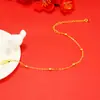 Colar de joias imitação de ouro corrente O fina mais colar de contas corrente Mori feminina para enviar à namorada uma geração de cabelo