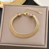 Centenas de Pulseiras Meichen Europeias e Americanas Ouro 18K Não Desbota Aço Titânio Femininas Simples e Versáteis Ins Personalizadas Moda Joias de Mão