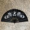 Abanico de Kung Fu, Abanico Rojo Sonoro de Tai Chi, Abanico Plegable Universal de Danza China, Artes Marciales Marco de Plástico Abanico de Danza Genuino 33.3cm