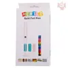 Caneta de Carimbar com Folha Aquecida, Pequena Ferramenta de Caneta de Carimbar Portátil para Artesanato DIY em Couro e Papel, Pontas Substituíveis, Novo Modelo USB Conjunto de Canetas Douradas