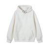 Sudadera con capucha de marca de moda de otoño e invierno para hombre, color puro, pesada, holgada, para hombre, chaqueta de terciopelo
