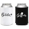 Set de tazas de buceo para novios de Halloween en blanco y negro transfronterizo boda novio soltero