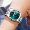 Reloj Cuadrado para Mujeres de Negocios Ultradelgado Moda Doble Calendario Estudiantes Adolescentes Personalidad No Mecánico Reloj de Cuarzo Moderno