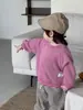 [Blusa Quente e Grossa] Roupas de Bebê Novas para o Inverno 2026, Roupas Infantis Estilo Coreano, Moletom de Lã para Meninos Outono e Inverno