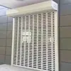Puerta Enrollable Perforada Eléctrica de Aleación de Aluminio para Tiendas, Garajes, Balcones, Ventilación, Transpirabilidad y Antirrobo