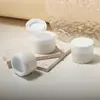 Botella de Muestra de Crema para Ojos y Crema de Día y Noche, Botella Dispensadora de Ungüento Médico, Botella de 5g con Tapa Flip-Top para Apretar, Botella con Gel Sellador, Frasco Vacío para Esmalte en Gel para Uñas