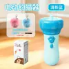 Juguete eléctrico para gatos tipo teaser para personas perezosas, palo teaser interactivo para gatos con función de expulsión y retracción, juguete para gatos de bola de felpa