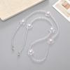 Yi Lian Nuevo Cadena Cruzada con Cuentas Estrella de Cinco Puntas Flor Acrílica Cordón para Funda de Teléfono Móvil Bolso Correa para el Hombro Cadena Colgante para Mujer