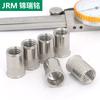 Aço inoxidável 304 cabeça pequena escareada grão vertical porca rebite de tração recartilhada grão reto porca rebite M3-M12 porca rebite